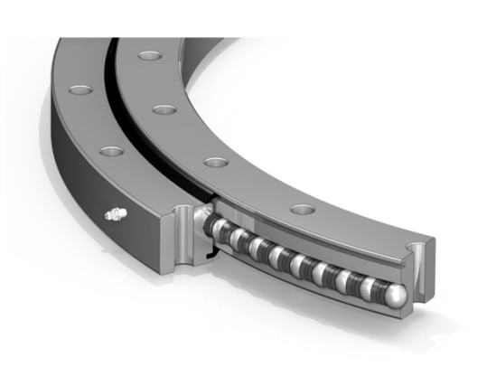 无齿单排四点接触球回转支承